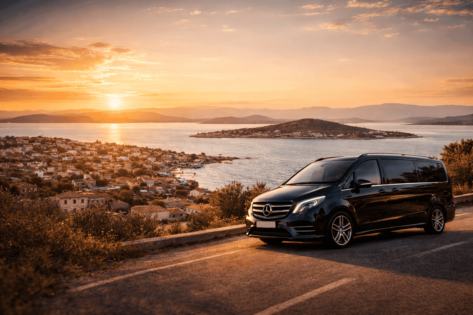 Ayvalik VIP Transfer from Izmir Airport (ADB) – Cunda Island and Sarimsakli transfers