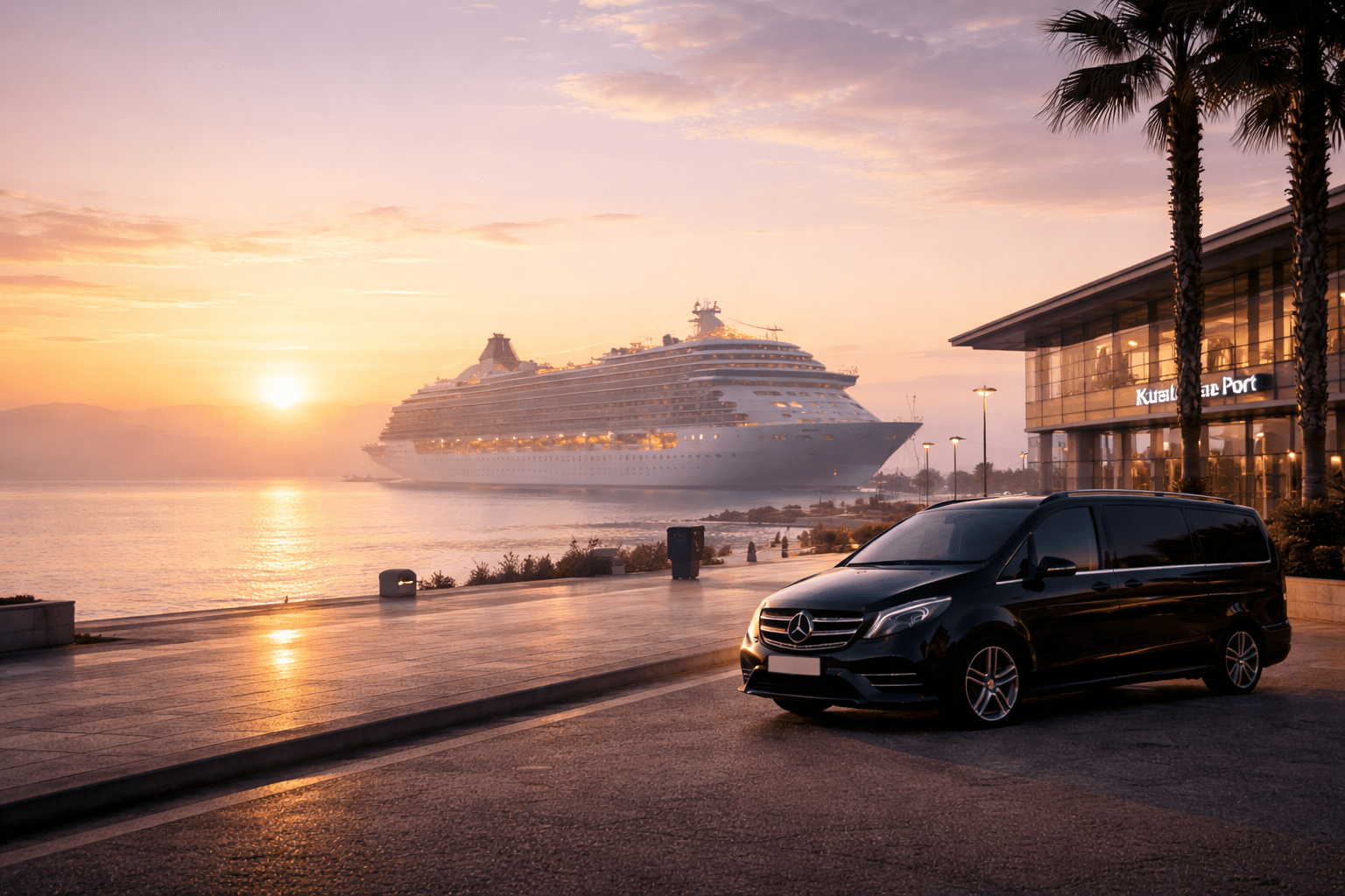 Harbor side Kuşadası transfer destination