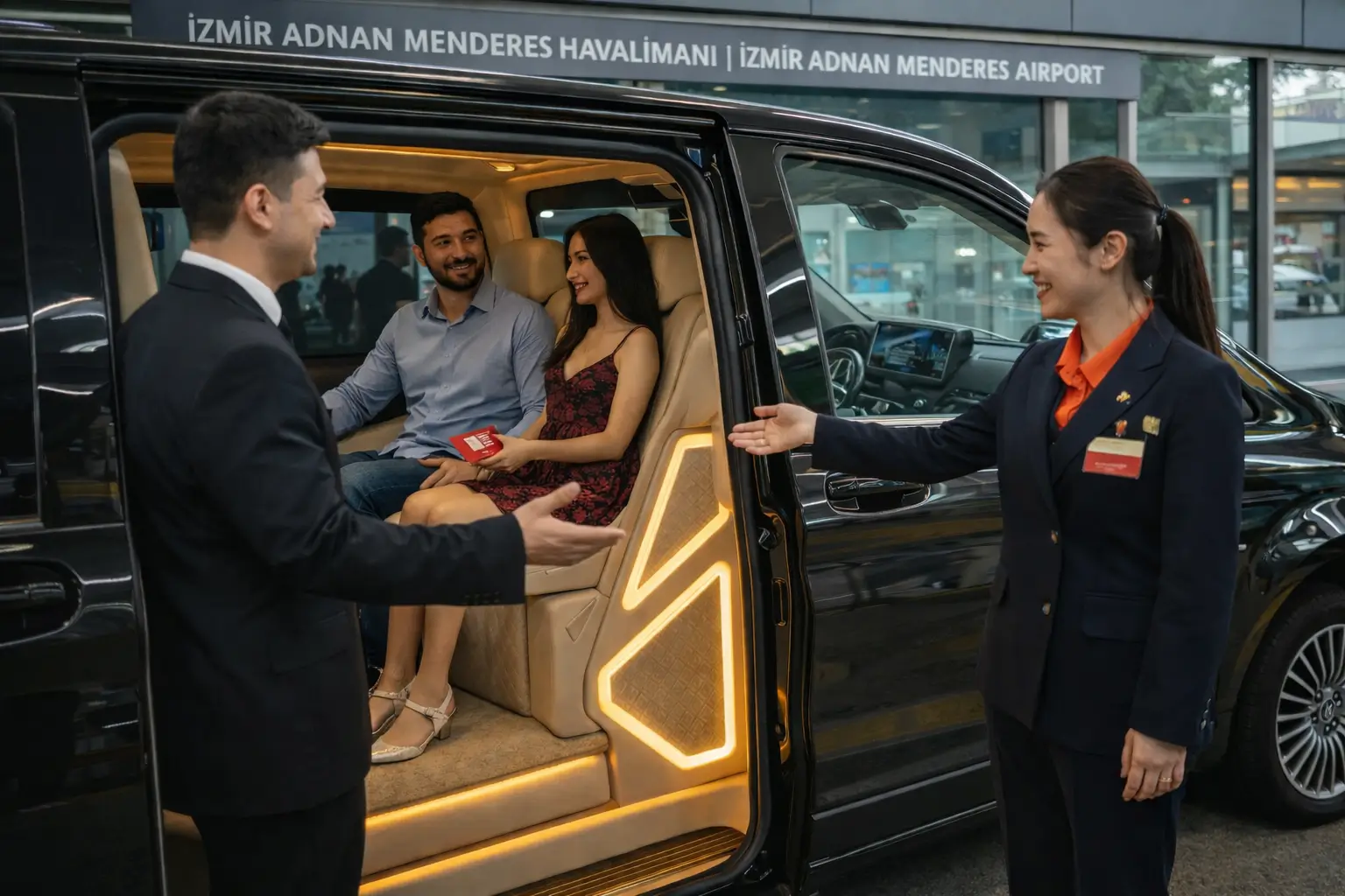 Private airport transfer service from Izmir Adnan Menderes Airport