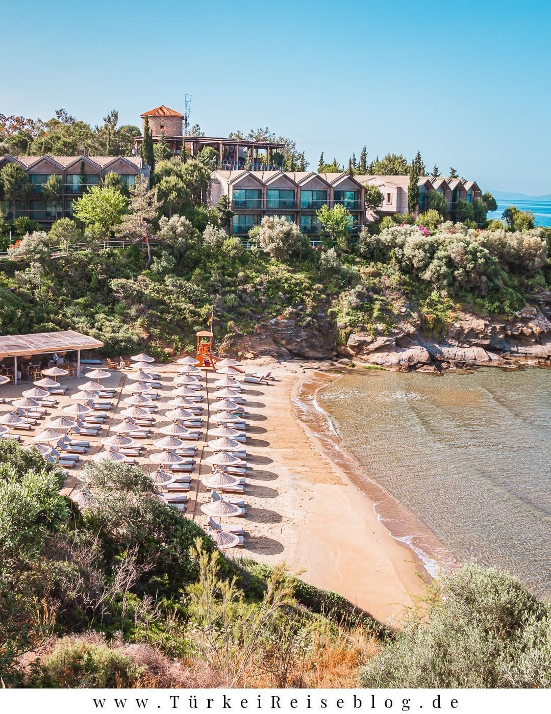 Club Marvy area and nearby Ozdere resort transfer destination