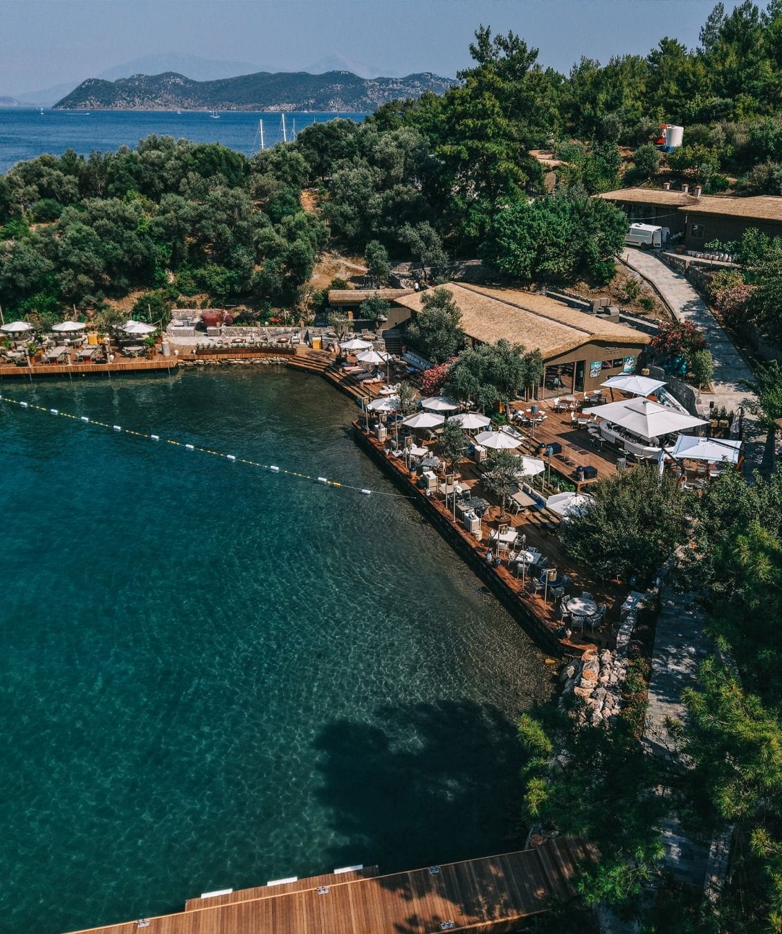 Izmir Airport to Ozdere VIP Transfer route visual with coastal destination